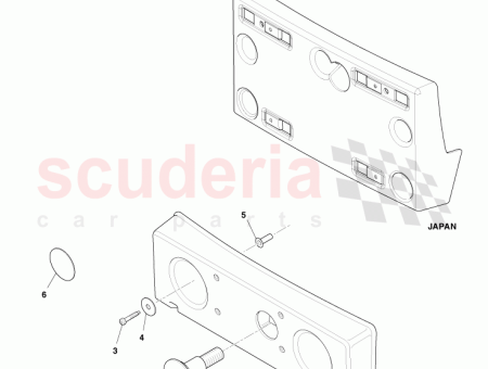 Photo of VORDERES NUMMERNSCHILD SOCKEL JAP CG43 17A835…