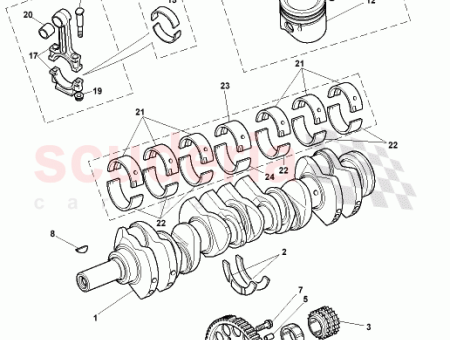 Photo of LAGERSCHALE HAUPT MITTE CR CASE KLASSE 3 0280047…