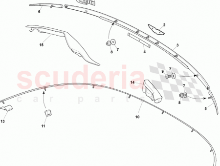 Photo of ZIERLEISTE TONNEAU LINKE SEITE 9G43 L53985…