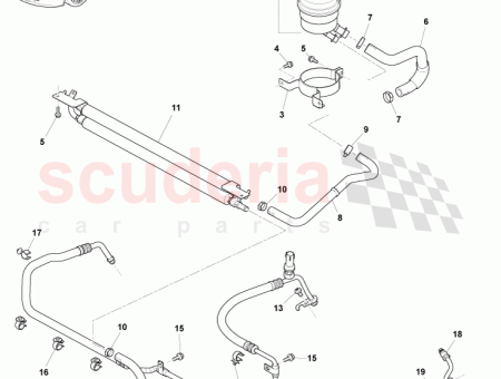 Photo of SCHLAUCH R CKLAUF GETRIEBE ZUM K HLER RECHTSLENKER…
