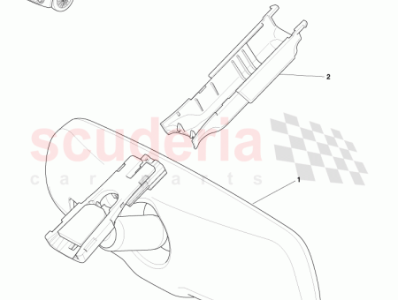 Photo of SPIEGEL INNEN HINTEN KLIMAANLAGE VORNE AUTO 87810…