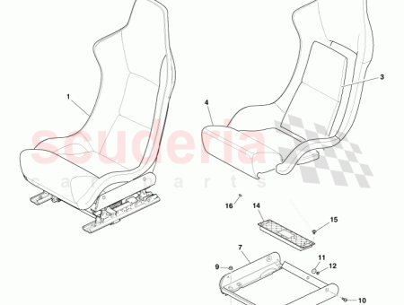Photo of VORDERSITZ KOMPLETT GETRIMMT LINKE SEITE ED33 60009…