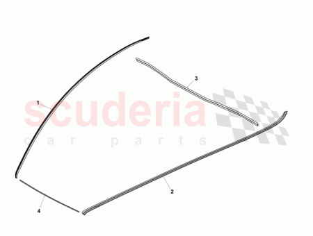 Photo of DICHTUNGSSTREIFEN MOTORHAUBENPROFIL VORNE…