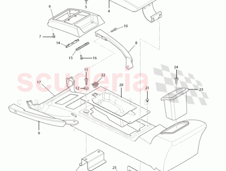 Photo of VERKLEIDUNG TUNNELKONSOLE VERKLEIDET 1R12 830923…