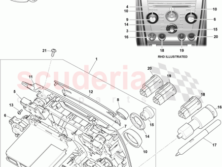 Photo of MITTELKONSOLE MONTAGE CY83 18C815…