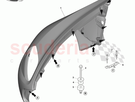 Photo of VERKLEIDUNG VORDERER KOTFL GEL RECHTE SEITE CY83 16005…