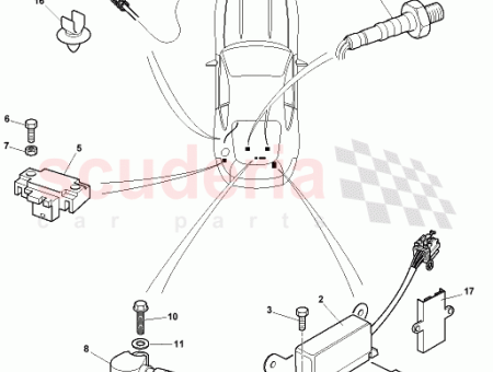 Photo of HALTERUNG KOFFERRAUM SICHERUNGSKASTEN UND RELAIS 37…