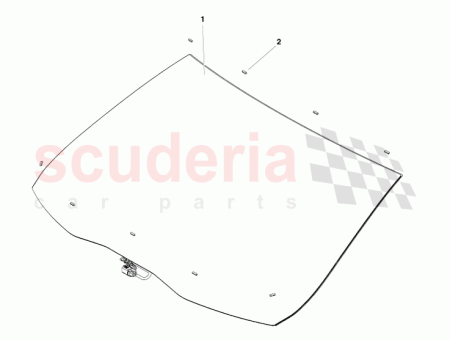 Photo of BEHEIZTE FRONTSCHEIBE V8 COUP 6G33 C03102 B…