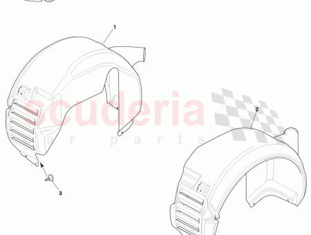 Photo of VERKLEIDUNG HINTERRAD LINKE SEITE 12023 03 8376…