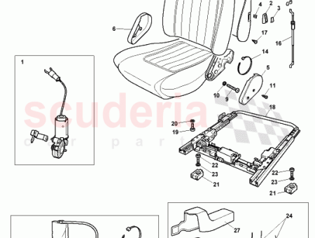 Photo of SITZBAUGRUPPE KOMPLETT VORNE LINKE SEITE 7484011…