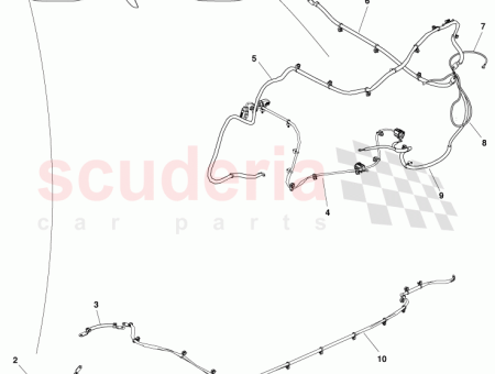 Photo of KABELBAUM MOTORHAUBE ERDVERBINDUNG AY93 14A280…