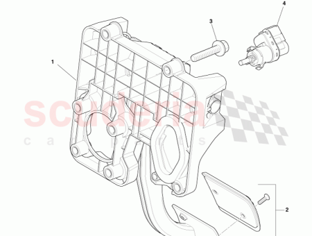 Photo of PEDALEINHEIT AUTO LINKSLENKER 4G43 2450…