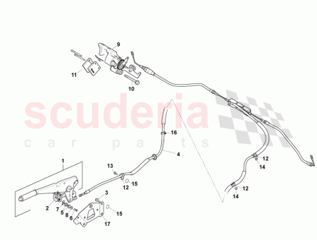 Photo of HANDBREMSHEBEL LINKSLENKER CD33 8492…