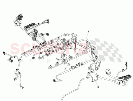 Photo of V12 MOTOR KABELBAUM AD43 12B637…