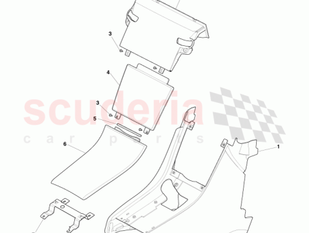 Photo of VERKLEIDUNG KONSOLE HINTEN…