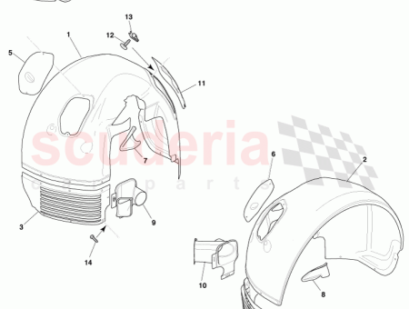 Photo of KLAPPE SCHEINWERFERZUGANG RECHTE SEITE 12023 03 8853…