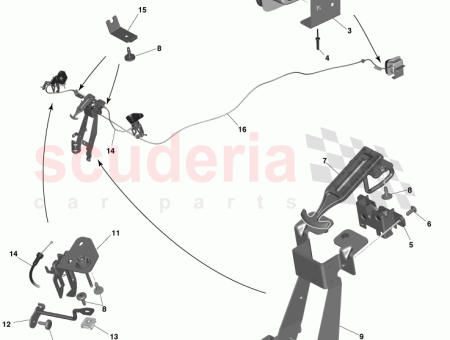 Photo of HALTERUNG MOTORHAUBENVERRIEGELUNG CD33 3804…