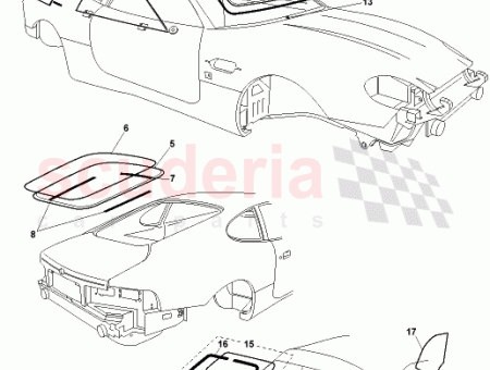 Photo of MONTAGE KOMP RR QTR GLAS LINKE SEITE 76…
