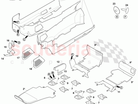 Photo of TEPPICHBODEN VORDERER BODEN RECHTE SEITE…