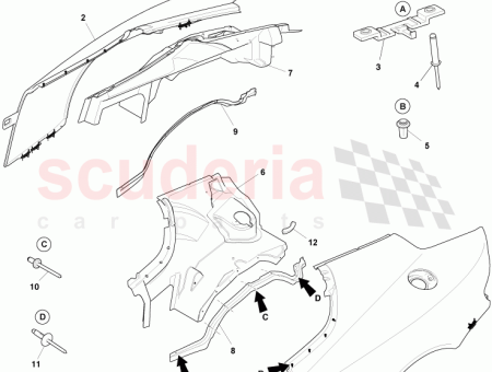 Photo of VERKLEIDUNGSTEIL KAROSSERIESEITE RECHTE SEITE CG43 C27846…