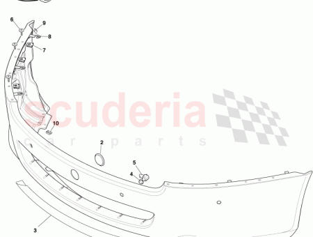 Photo of ABDECKUNGEN F R VORDERE STOSSSTANGE REIHE NICHT PDC…