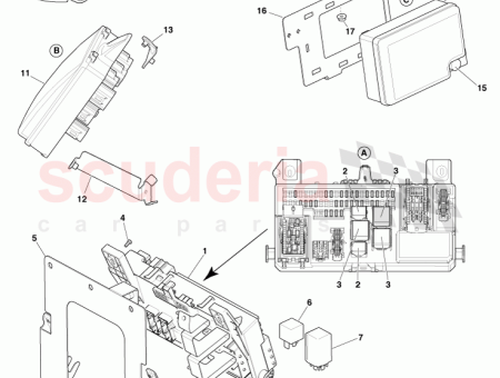 Photo of HALTERUNG SICHERUNGSKASTEN RECHTSLENKER 12023 03 8282…