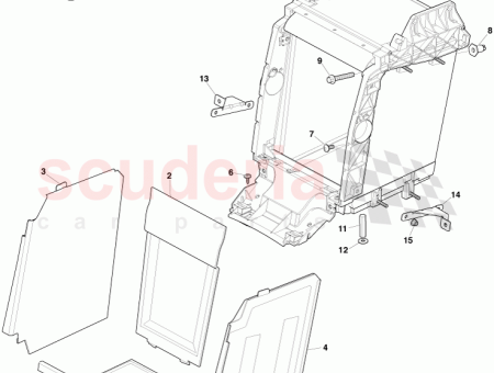 Photo of VERKLEIDUNG ABLAGEFACH HINTEN…