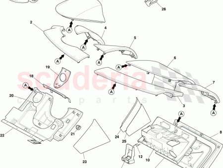 Photo of VERRIEGELUNG HANDSCHUHFACH 9G43 06004…