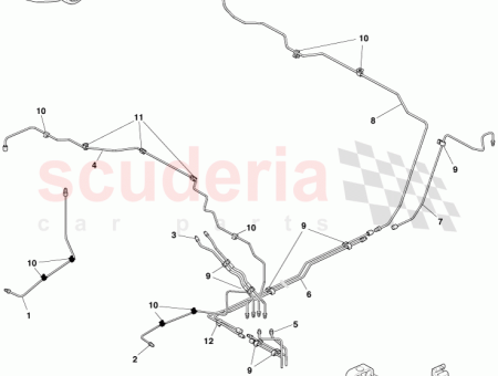 Photo of SCHLAUCHLEITUNG HINTERRADBREMSE AD43 2A478…