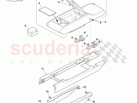 Photo of MITTELKONSOLE MIT STAURAUM 9G33 C045C76…
