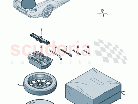 Photo of Spare wheel Assembly kit…