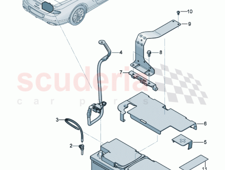 Photo of HALTERUNG F R BATTERIE…