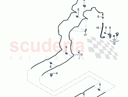 Photo of brake pipe hose from brake hose to brake…