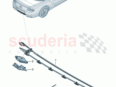 Photo of SENSOR LEITUNG ZUM FFNEN DER HECKKLAPPE…