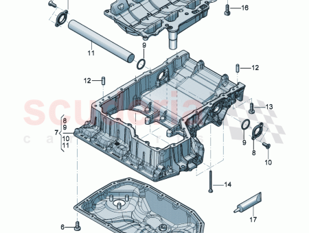 Photo of Engine oil sump upper part D 03 12…