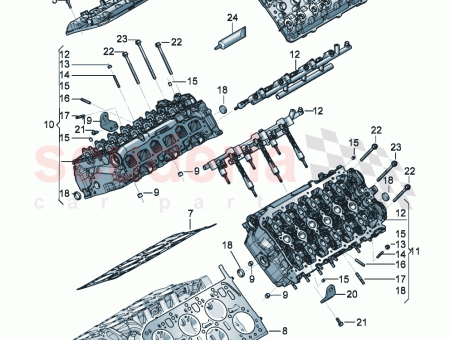 Photo of Complete cylinder head without camshaft Item items not…