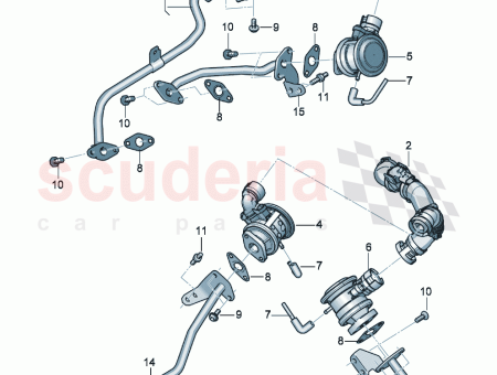 Photo of Air pipe Secondary air valve 07P 131 581…