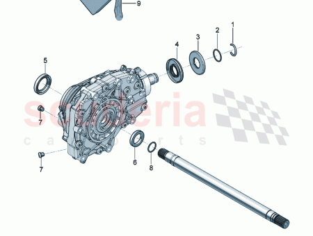 Photo of axle oil filling quantity…