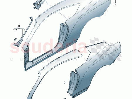 Photo of Sectional part side panel Sill…