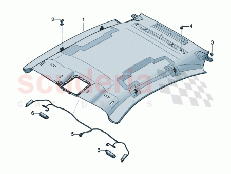 Photo of moulded headlining leather D 24 01 2022…
