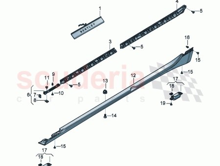 Photo of SCHWELLERABDECKLEISTE SELBSTKLEBEND…