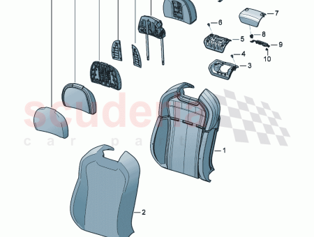 Photo of Backrest cover Dinamica D MJ 2023…