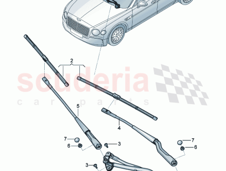 Photo of Wiper arm passenger side…