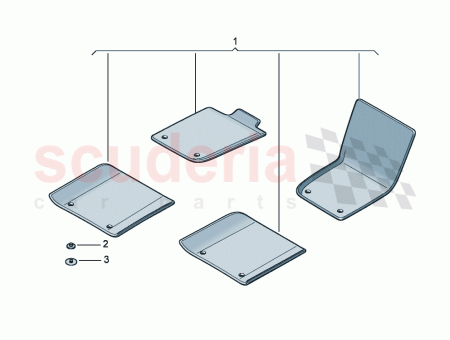 Photo of 1 SATZ FUSSMATTEN 3SC 863 691…