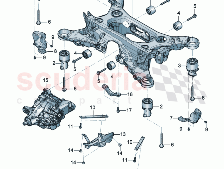 Photo of HILFSRAHMEN MIT GUMMILAGERUNG…