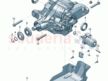 Photo of HINTERACHSDIFFERENZIAL MIT DIFFERENZIALSPERRE 08X 507 041…