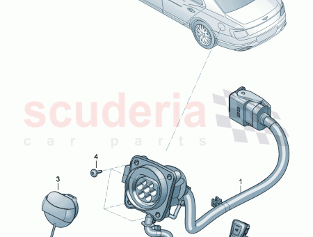 Photo of HOCHSPANNUNGSKABELSATZ F R LADESTECKDOSE 3SE 971 676…