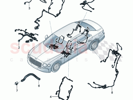 Photo of KABELBAUM F R DIE R CKENLEHNENVERSTELLUNG 3SE 971…