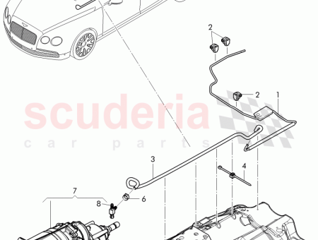 Photo of ENTL FTUNGSSCHLAUCH F R 8 GANG AUTOMATIK GETRIEBE…