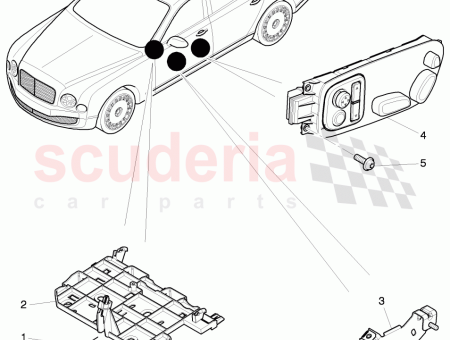 Photo of SCHALTER F R SITZ UND R CKENLEHNE EINSTELLUNG…